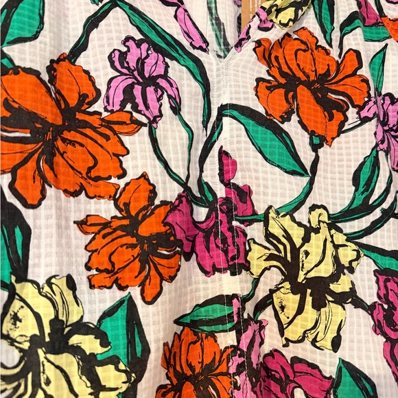 Roller Rabbit Floral Blouse – Size Small (NWT) - Picture 3 of 9